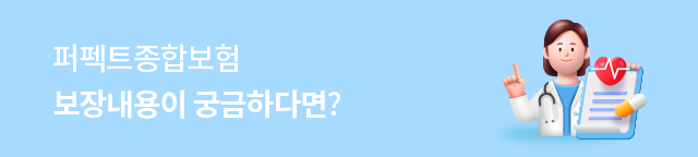 퍼펙트종합보험 보장내용이 궁금하다면?